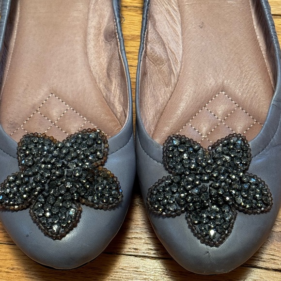 Vince Camuto Beaded Flower Ballet Flat - Picture 5 of 6